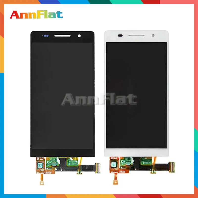 DHL 10 шт./лот высокое качество 4 7 ''для huawei Ascend P6 ЖК-экран с кодирующий