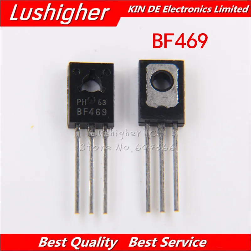 

ТРАНЗИСТОР BF469 TO92 BF469 TO-92 NPN 60 в 500 мА, 50 шт.