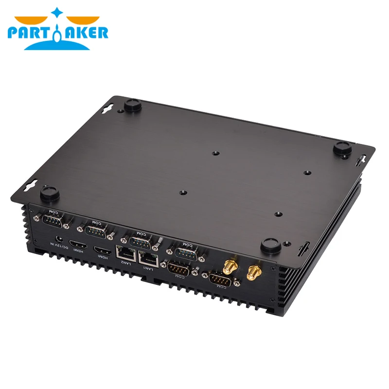 Мини компьютер parмягкий без вентилятора Windows 10 Core i3 4010U i5 4200U i7 4510U 6 * RS232|fanless mini pc|mini