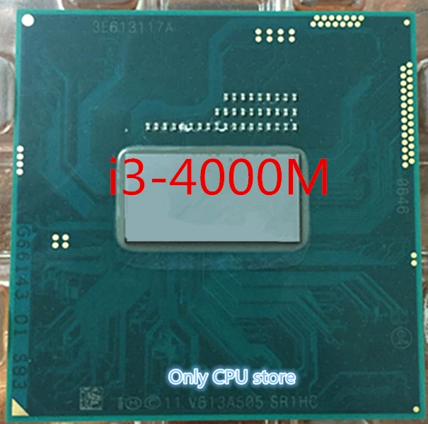 Процессор INTEL для ноутбука оригинальный 4000M SR1HC 2 4G/3M HM86 HM87|laptop cpu|cpu i3i3 cpu |