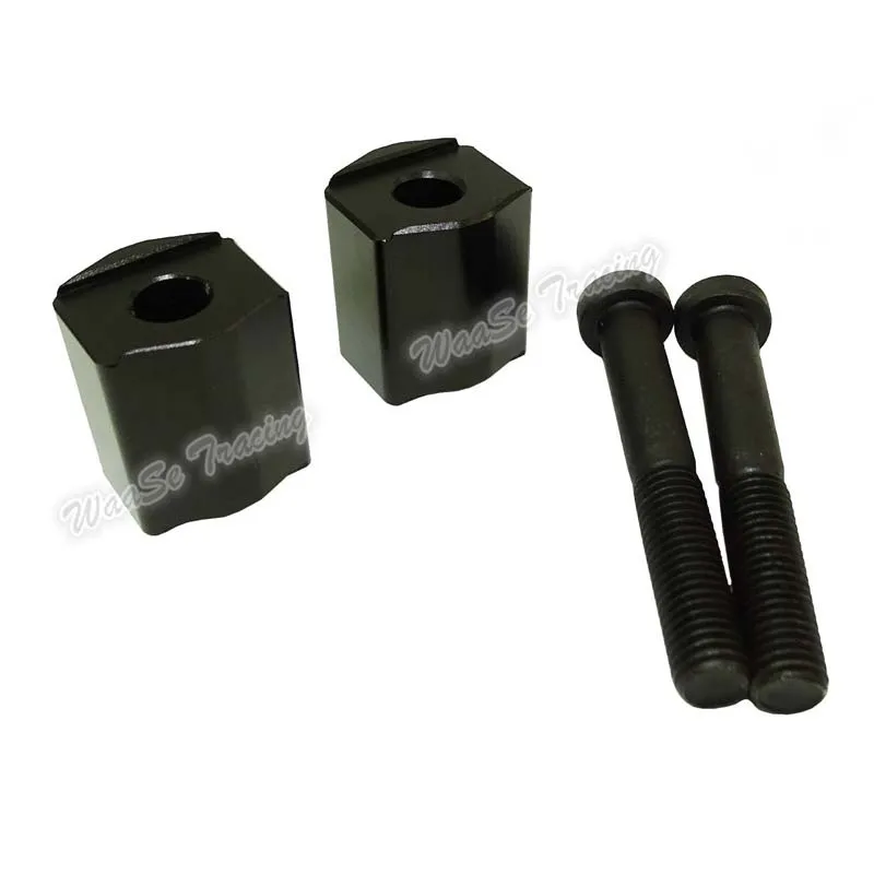 Waase руль мотоцикла стоячий кронштейн комплект для KTM 300 450 exc 1050 1090 1190 1290 Приключения - Цвет: Black