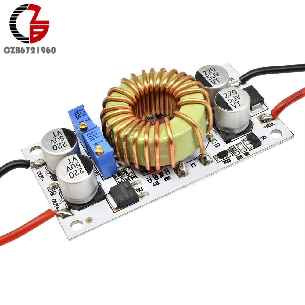 250W 10A 8 5 48V DC Step Up повышающий преобразователь постоянного тока модуля Напряжение