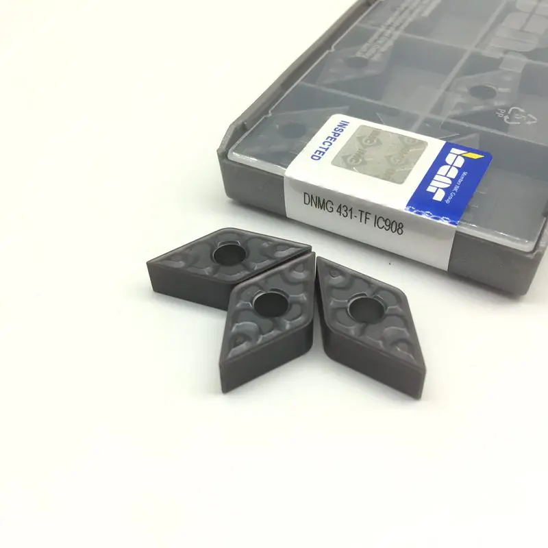 SHR 10 шт. DNMG 431 TF IC907/IC908 DNMG150604 IC907 IC908 резак карбидные вставки внешняя вставка для