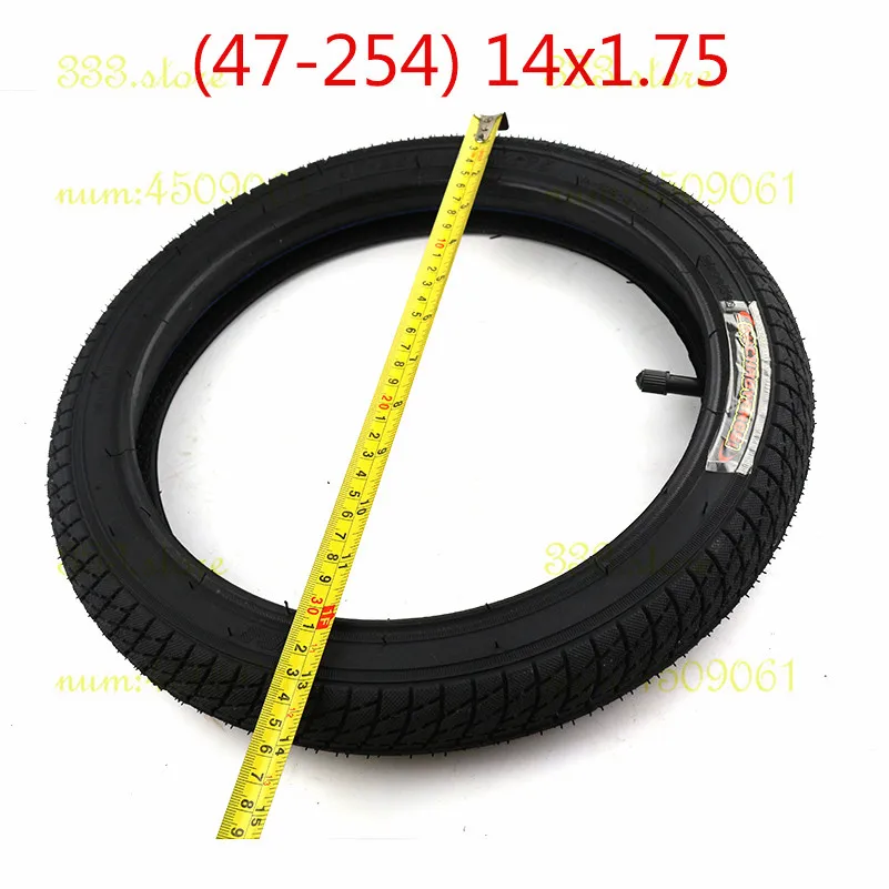 Шина 14X2,125/54-254 подходит для многих газовых электрических скутеров и e-Bike 14X1,75 шины с изогнутым угловым клапаном стволов подходит для многих газов