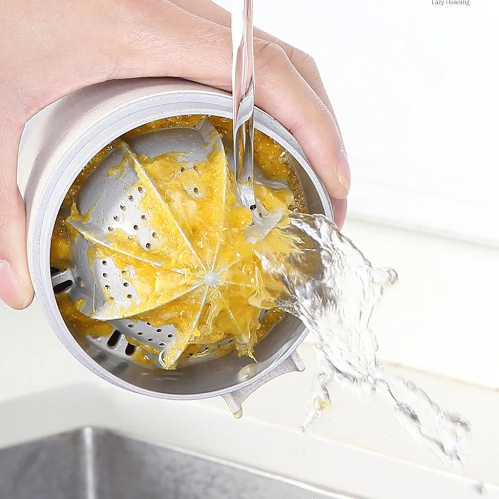 

High Quality Manual Citrus Juicer for Orange Lemon Fruit Squeezer 100% Juice Child Healthy Life Potable Juicer Machine @Q