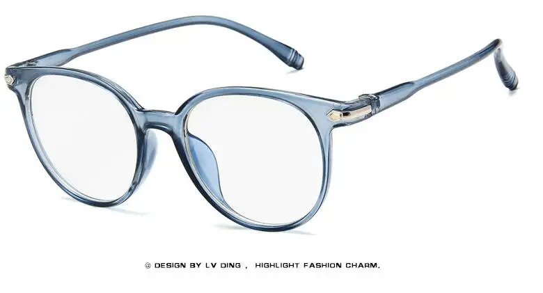 Super Light-weight Vintage Round Frame Original Clear Lens Glasses Retro Circling Women Eyeglasses Men Oculos | Аксессуары для