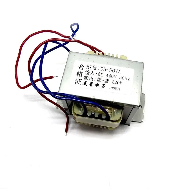 Морской 440V трансформатор 50W до 220V 0.2A 60HZ EI66|Трансформаторы| |