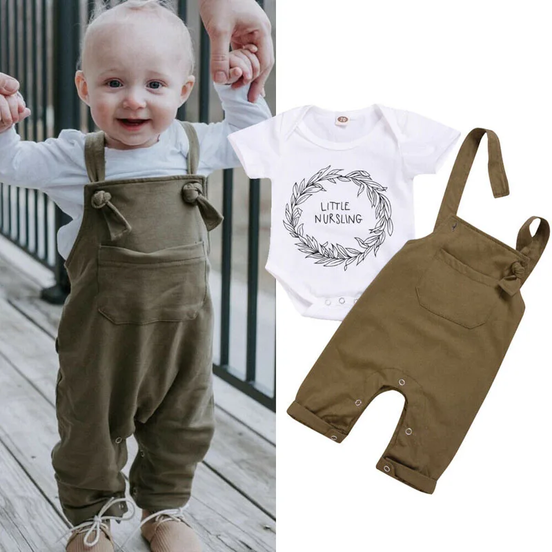 Модная летняя одежда для маленьких мальчиков и девочек от 0 до 24 месяцев