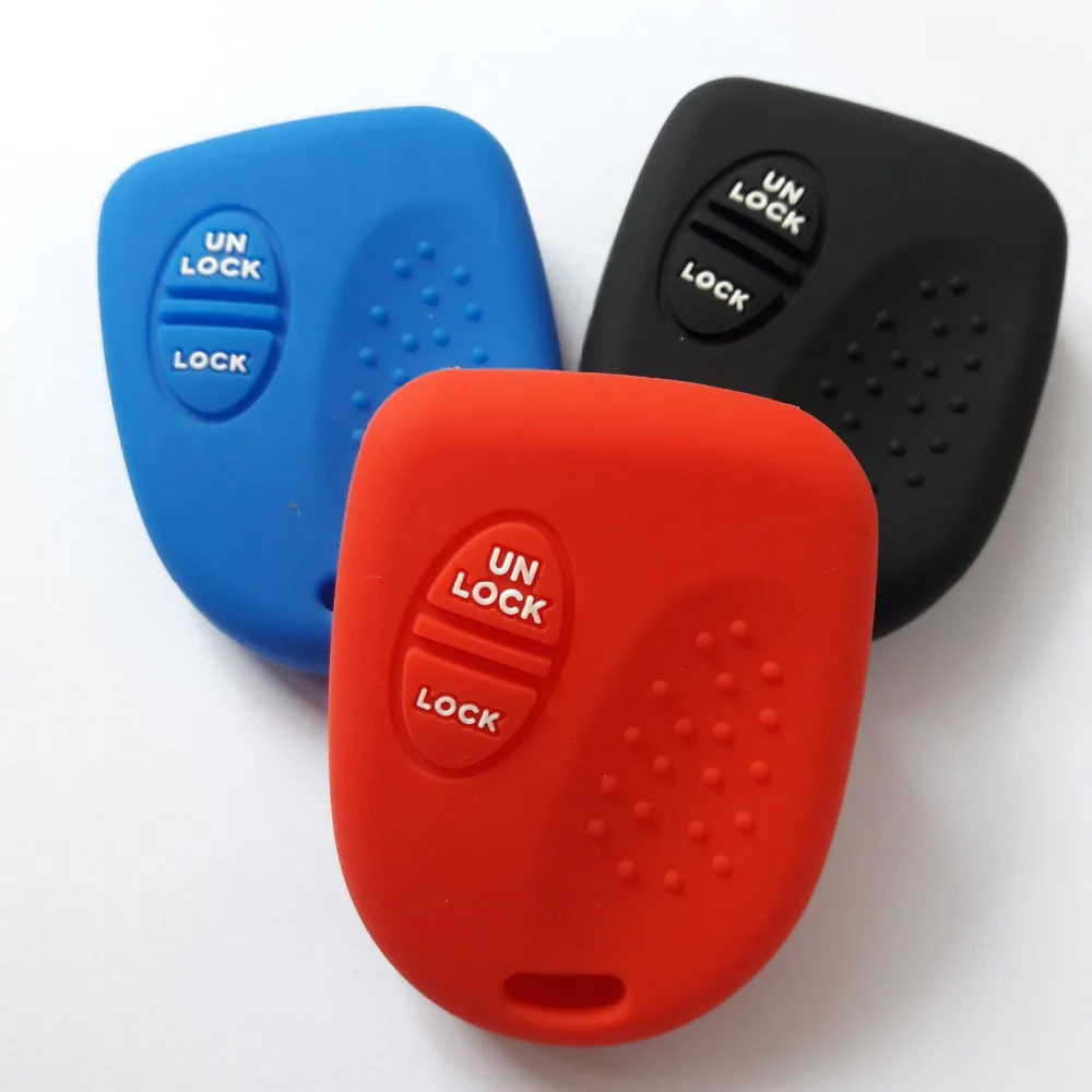 2 кнопки силиконовый пульт дистанционного управления брелок для ключей в виде