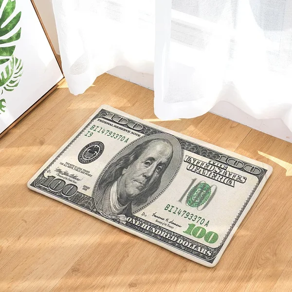 Оптовая продажа флисовые новые аксессуары для гостиной прихожей денег двери