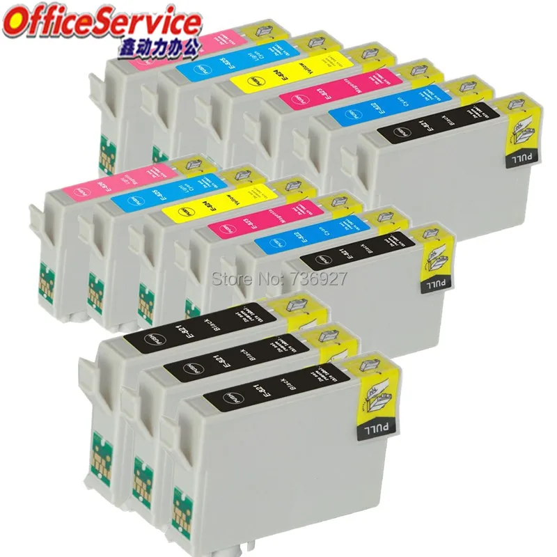 8X совместимый чернильный картридж T0821 T0822 T0823 T0824 T0825 T0826 для Epson Stylus Photo T50 R270 R290 R390