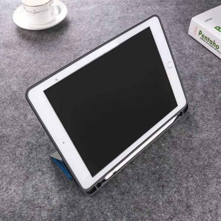 Ультра тонкий ударопрочный чехол для iPad Pro 12 9 Умный Магнитный нового PU кожаный с