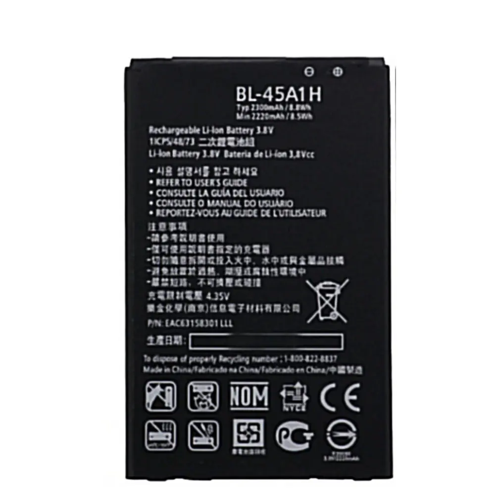 BL-45A1H аккумулятор 2300 мАч для LG K10 F670L F670K F670S F670 K420N LTE Q10 K420 45A1H | Мобильные телефоны и