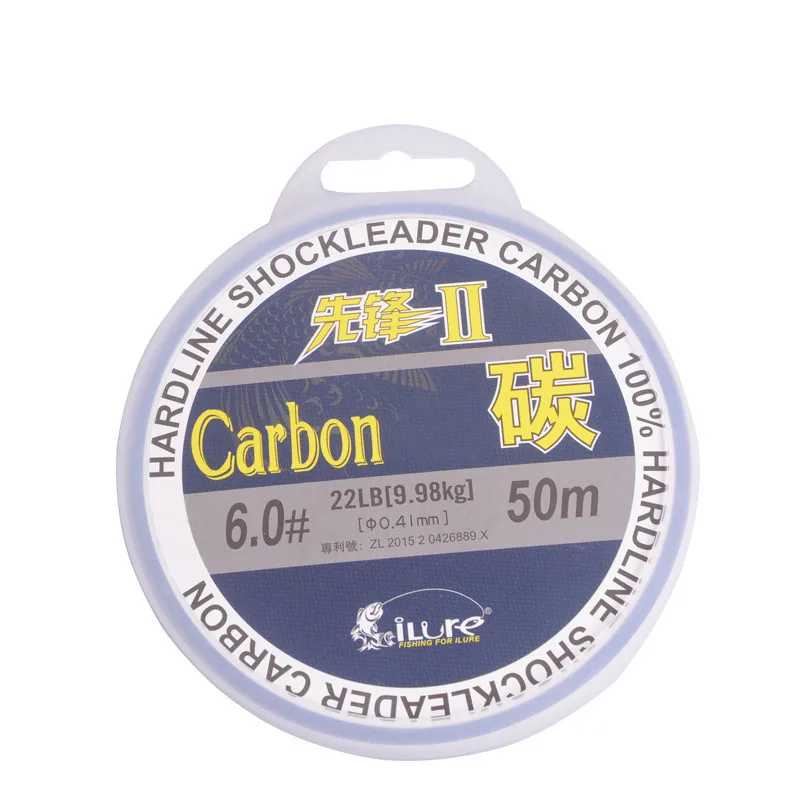 ILure 30/50/100 м фторуглеродная 5-22LB углеродного волокна для карпа линии снасти Linha мононити Pesca Fly лески