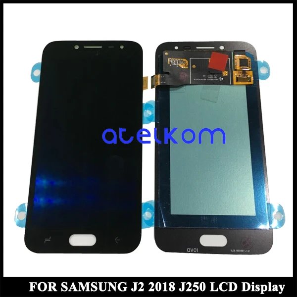 Протестированный оригинальный AMOLED ЖК-дисплей для SAMSUNG J2 Pro 2018 j250 Samsung J250 ЖК-экран