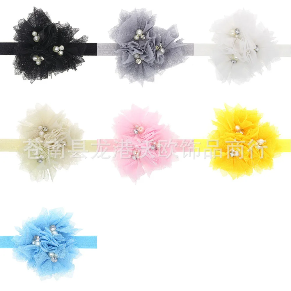 1 Piece MAYA STEPAN Children Fashion Cute Flower Hair Head Band Accessories Baby Newborn Rope Headband Headwear Headwrap | Детская