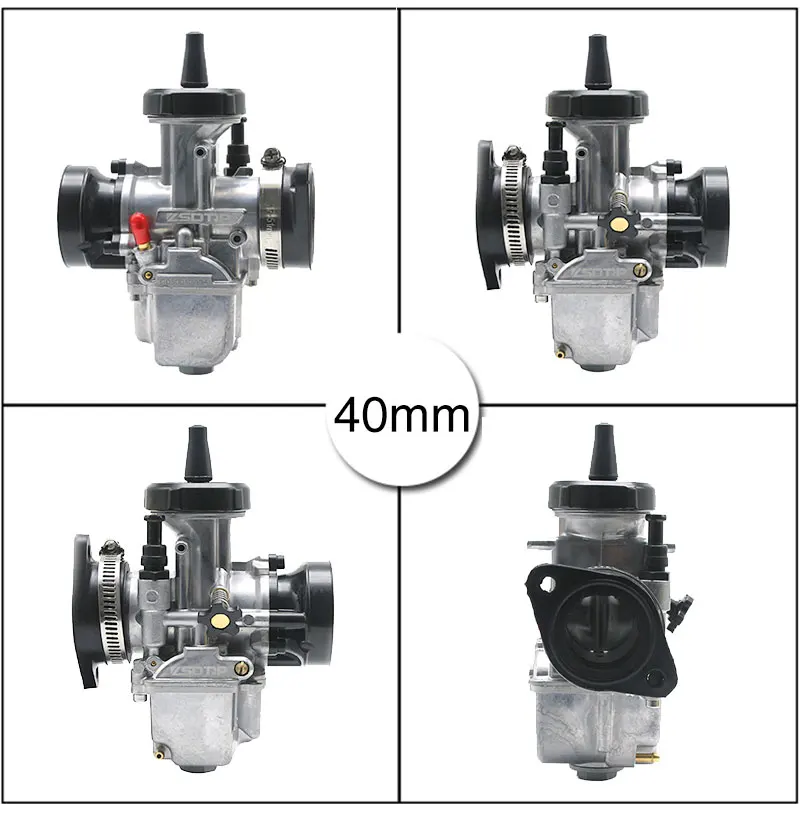 ZS MOTOS универсальный KSR 28/30/32/34 карбюратор KSR 28 мм 30 мм 32 мм 34 мм Carbs Evolution Kit EVO Carb для HONDA YAMAHA KTM