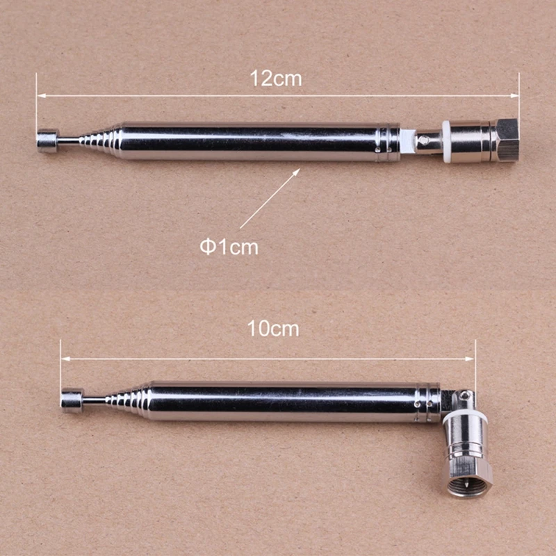 NEW arivl 9 section F Head Telescopic Antenna for SONY YAMAHA Denon Onkyo DAB FM Radio free shipping | &amp TV Broadcasting Equipment