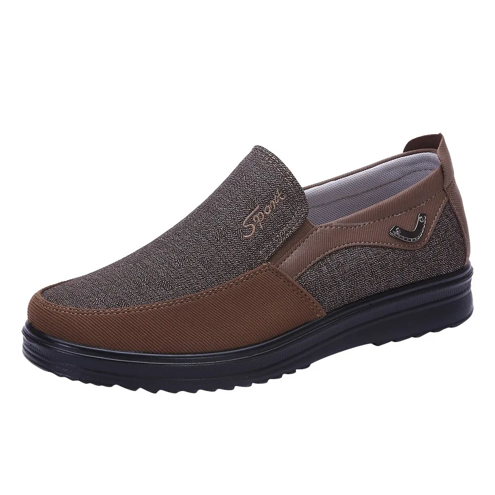 Мужская деловая обувь повседневная модельная хлопковая ткань модная Zapatos De Hombre 5