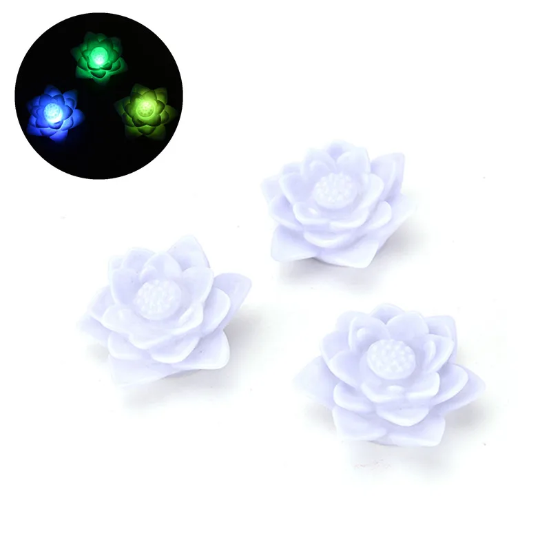 

1Pcs Lotus LED Light Changing Flower Lotus LED Night Light Romantic Love Mood Decoration Lamp 7 Colors