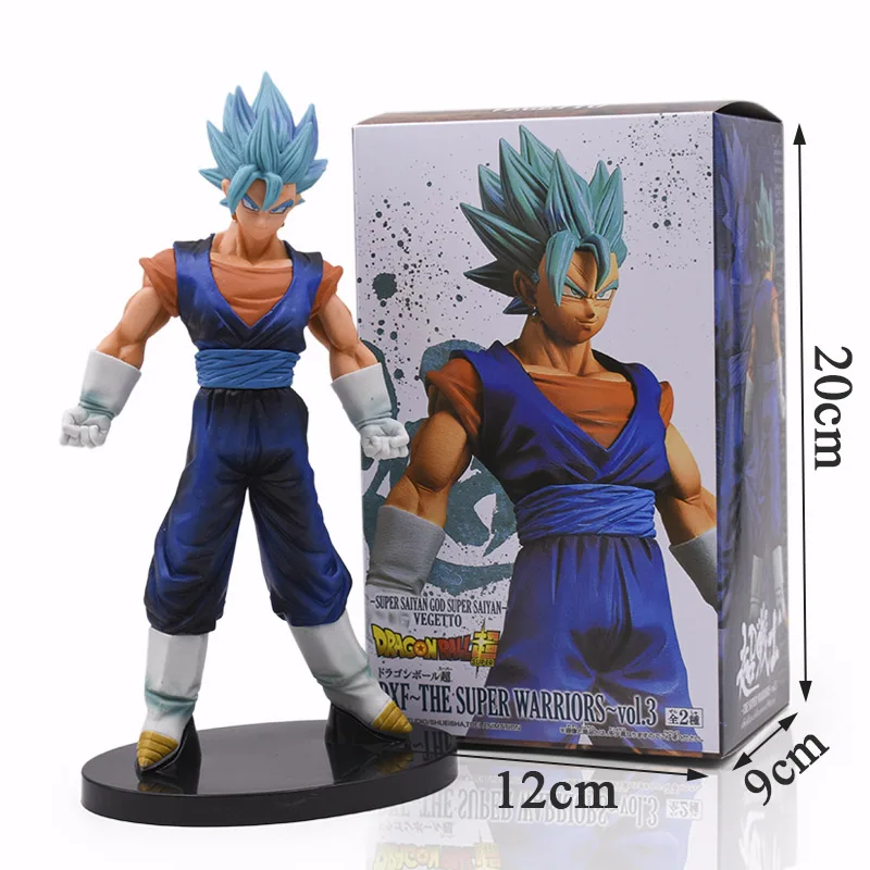 P With in BOX 11-23 см Dragon Ball Z Super Goku Son Gohan Broly Vegeta Cell Frieza Buu Broli trunks лопуха ПВХ Фигурки коллекционные игрушки - Цвет: P With in BOX