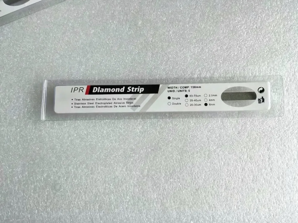 Стоматологические прорези 60 70 мкм Ортодонтические лампы из нержавеющей стали