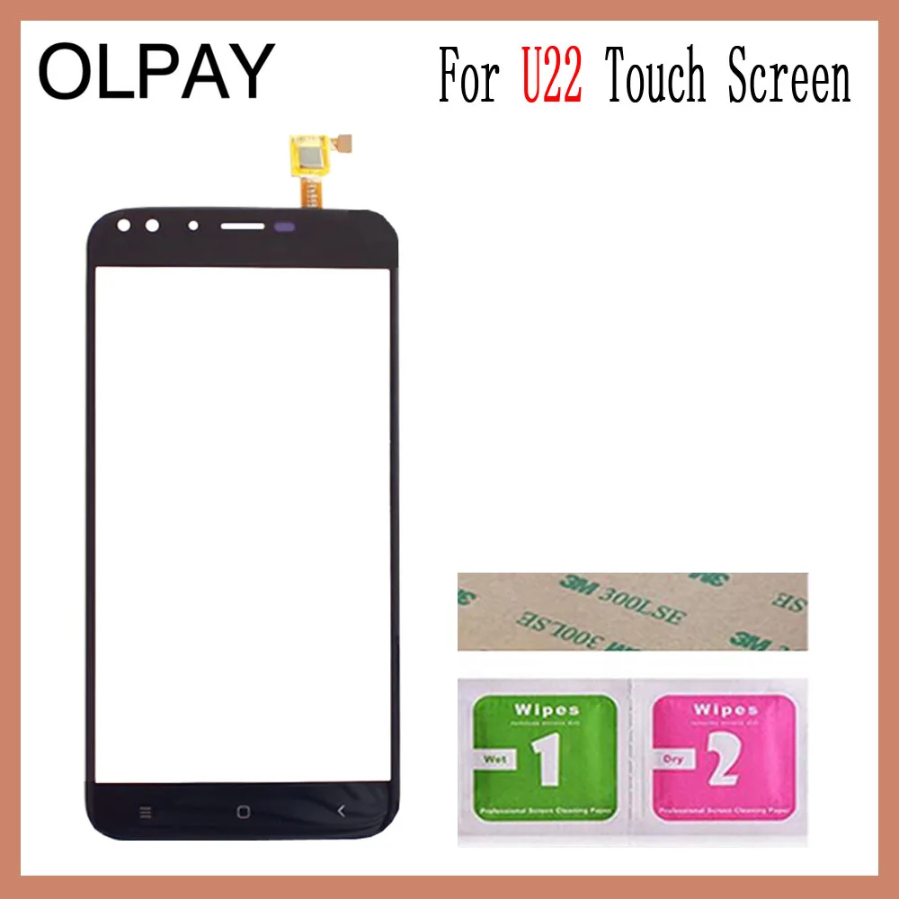5 ''сенсорная стеклянная панель для Oukitel U22 сенсорный экран дигитайзер стекло