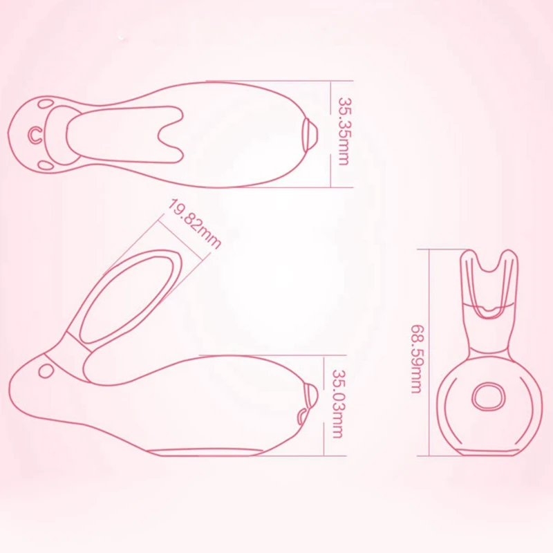 Вибратор WOWYES Rabbit вибратор для точки G клитор беспроводное управление вибрирующее