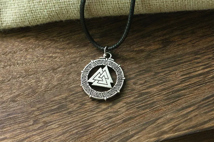 Lanseis 1 шт. Valknut Odin символ норзы подвеска с символикой викингов Мужская для мальчика