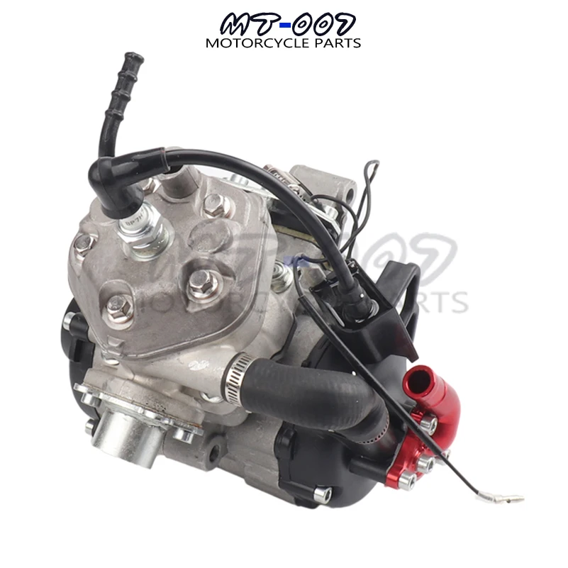 Двигатель с водяным охлаждением 2 такта 47CC 49CC для 05 50 JR SX 50 SX PRO SENIOR Mini ATV Dirt Pit Cross Bike