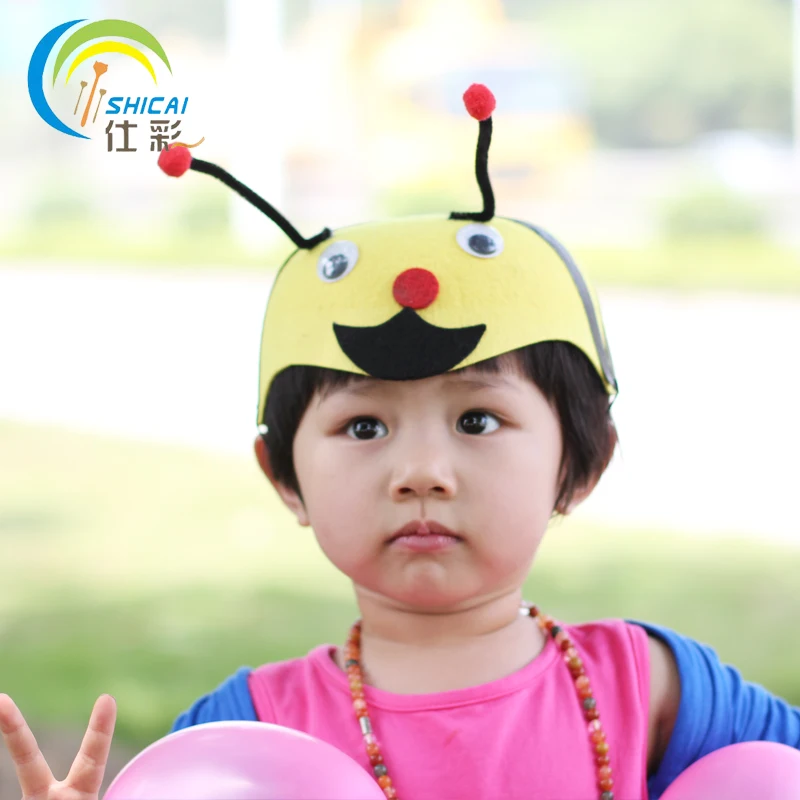 Бесплатная доставка детская шляпа с животными реквизит для танцевальной