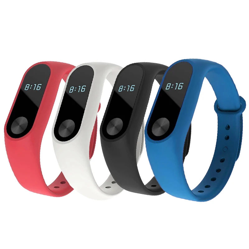 Mi band 2 браслет аксессуары Pulseira Miband сменный Силиконовый Браслет Смарт для Xiaomi Band