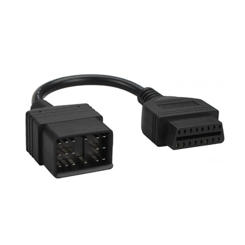 Maozua 5 шт. для Toyota 17pin до 16pin женский obd2 Кабельный разъем автомобильный диагностический адаптер