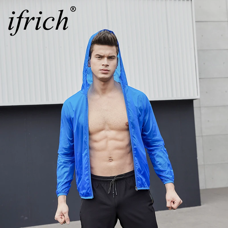 Ультратонкая Солнцезащитная куртка IFRICH весна лето 2019 одежда в стиле хип хоп