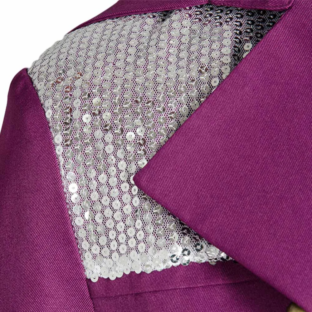 Принц Роджерс Нельсон в фиолетовом цвете непромокаемые Косплэй костюм куртка