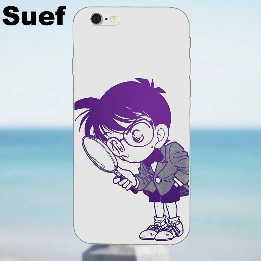 Для iPhone 4 4S 5 5S 5C SE 6 6S 7 8 Plus X Galaxy J1 J3 J5 J7 A3 A5 2016 2017 мягкий с рисунками из ТПУ аниме серии