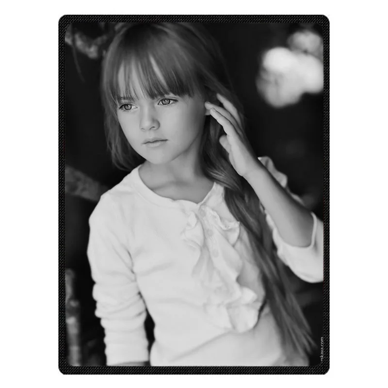 Одеяло из фланели для осенне-весеннего периода Home Textile Sofa/Bedding Throws Kristina Pimenova.