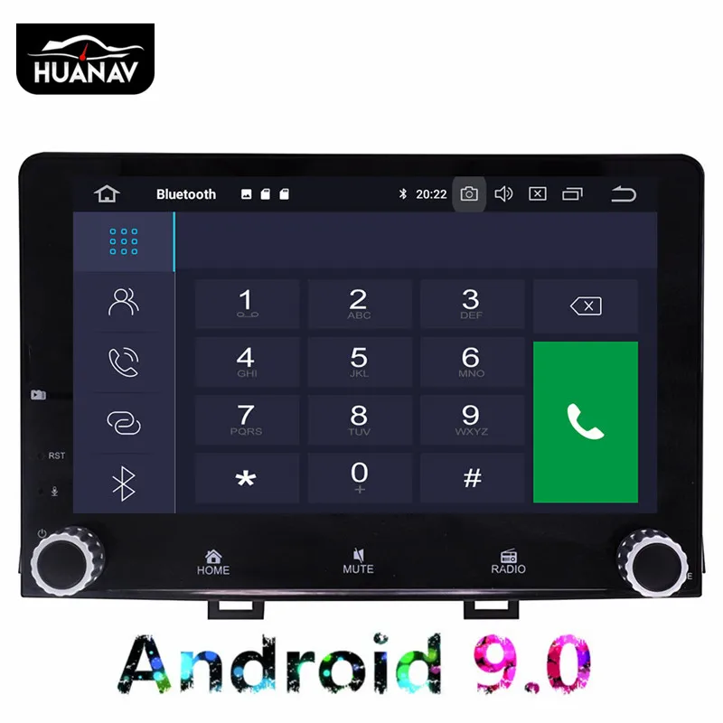 Автомобильный DVD плеер без плеера на Android 9 0 для KIA RIO 2017 2018 GPS навигация