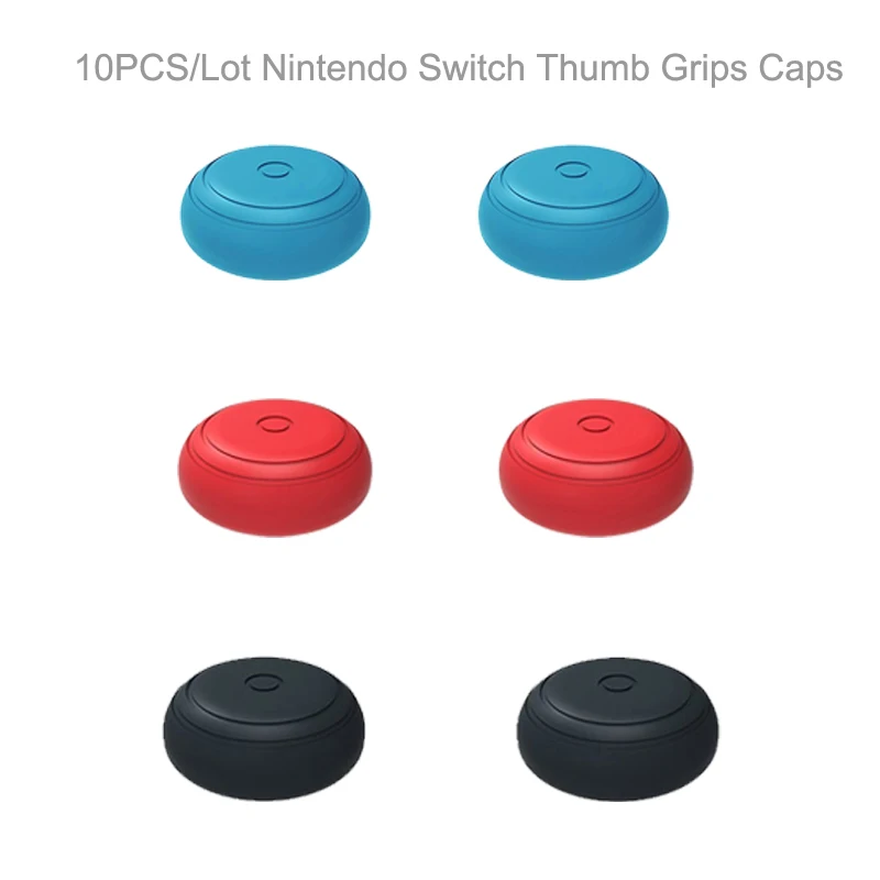10 шт./лот колпачки для ручек большого пальца крышка джойстика аксессуары