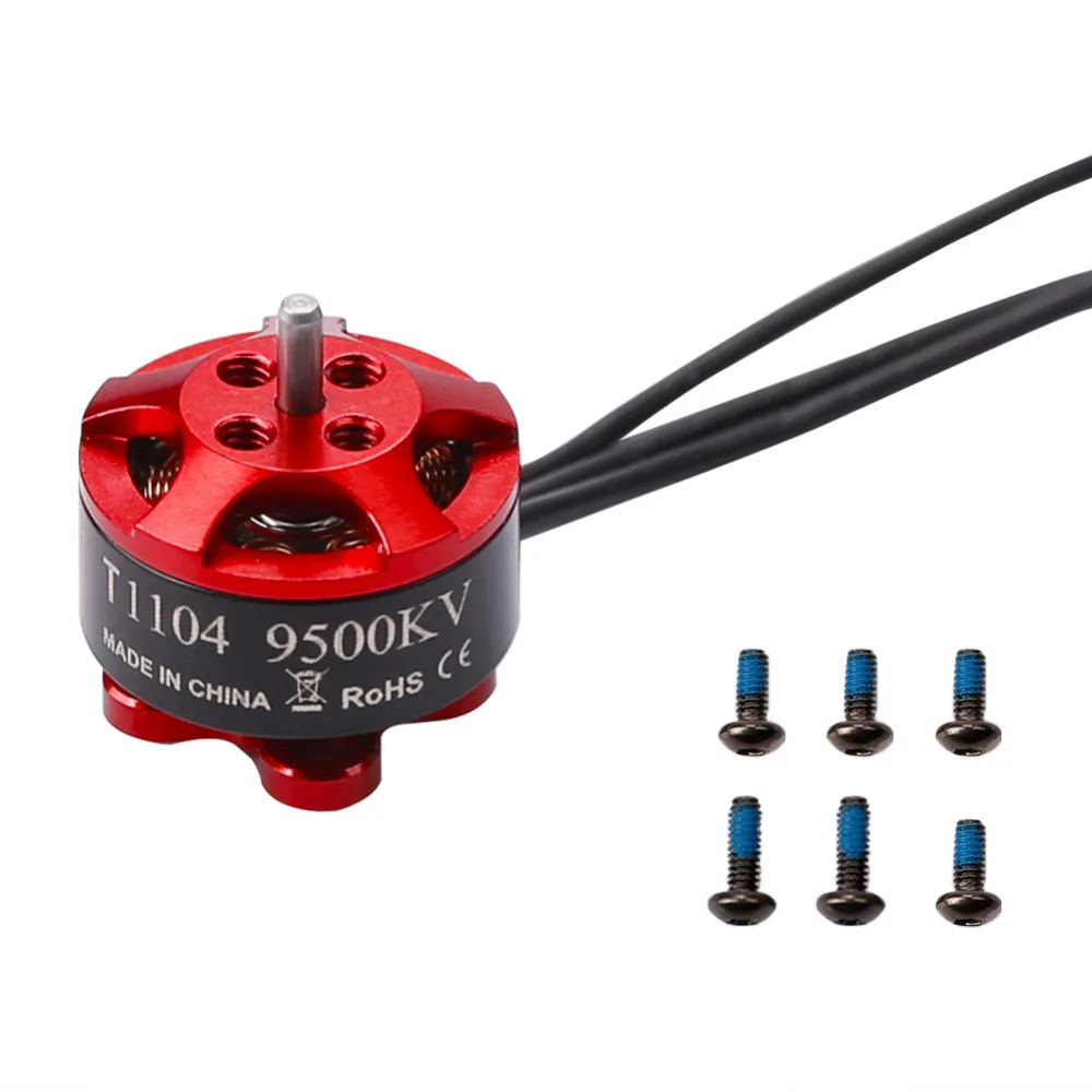 IFlight Tachyon T1104 9500KV s 2 S микро бесщеточный гоночный мотор совместимый дюймовый движок