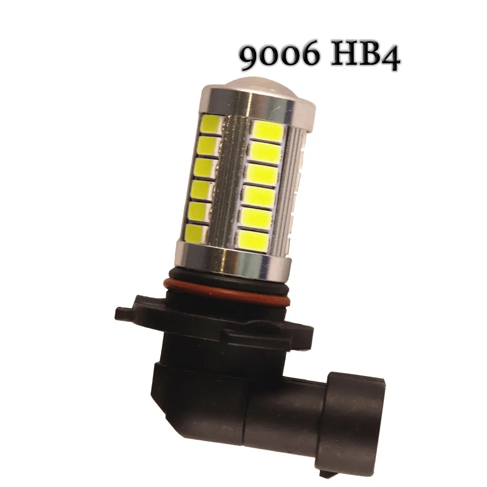 2 шт./лот H4 LED 33 SMD 5630 5730 H8 H9 H11 H7 9005 9006 автомобильная светодиодная лампа для