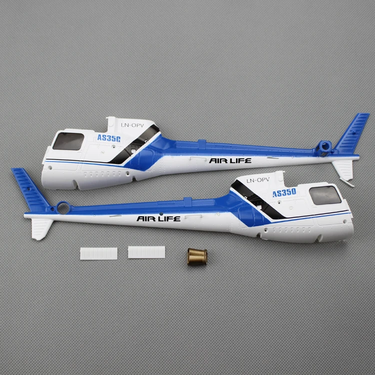 Главный навес корпуса фюзеляжа WL Toys XK AS350 K123 MAX POWER 6CH бесщеточный двигатель 3D 6G Rc