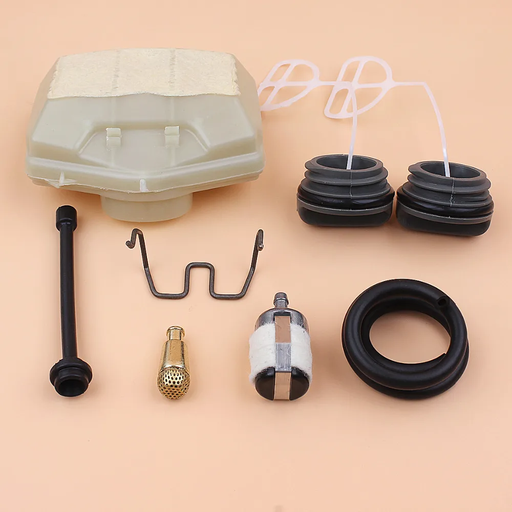 Fuel Oil Cap Line Air Filter Clip Kit For HUSQVARNA 365 362 372 371 Chain Saw Replacement Parts OEM 537215202 503814503 | Инструменты