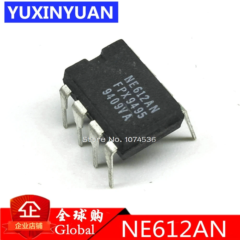 NE612AN NE612A NE612 DIP8 двойной сбалансированный миксер и осциллятор чип 1 шт. |