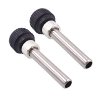 2pcs soldering station iron handle accessories for 852d 936 937d 898d 907esd iron head cannula iron tip bushing