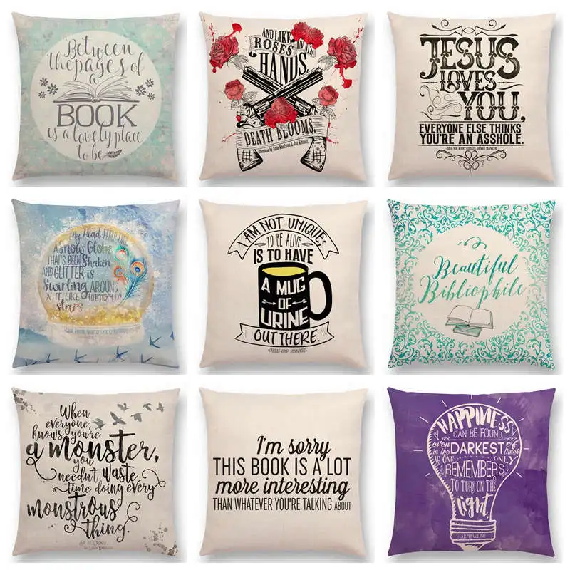 Чехлы с надписью Happy Days Good Time для чтения красивая жизнь великолепные слова