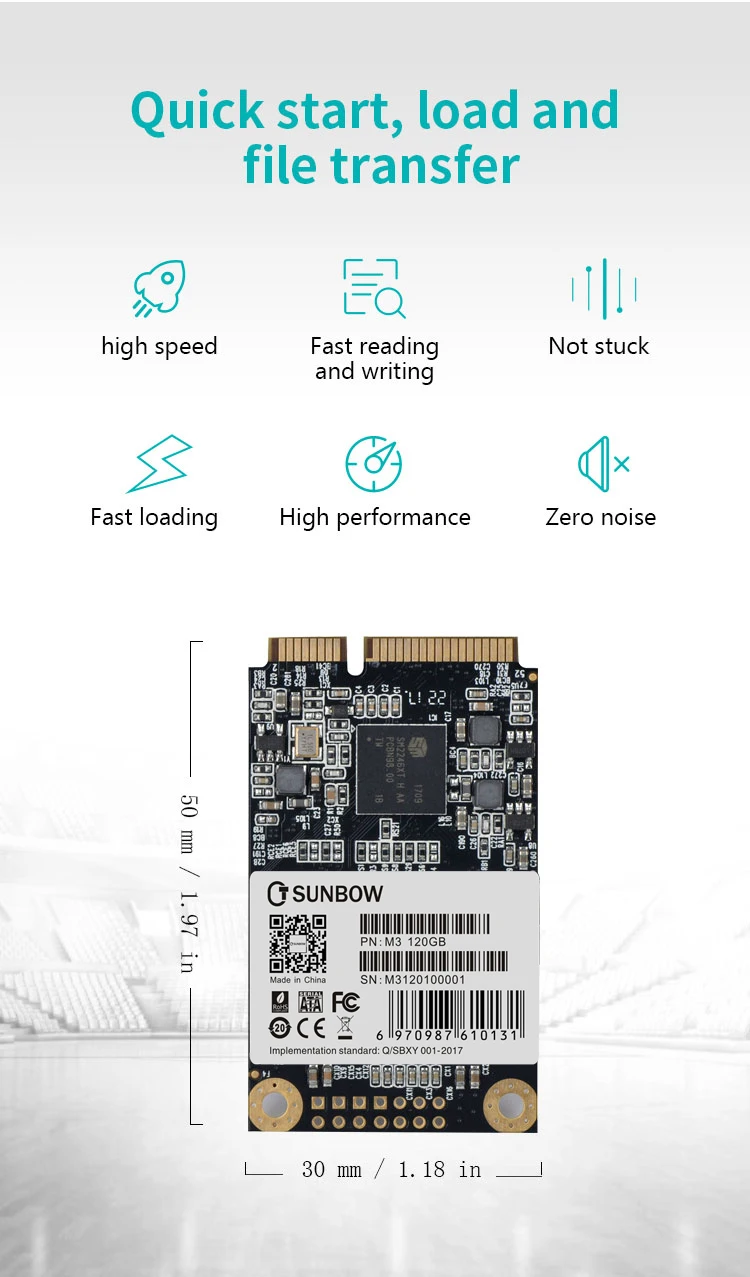 TCSUNBOW Msata SSD 60 ГБ 120 ГБ 240 ГБ жесткий диск твердотельный диск SSD для настольного ноутбука