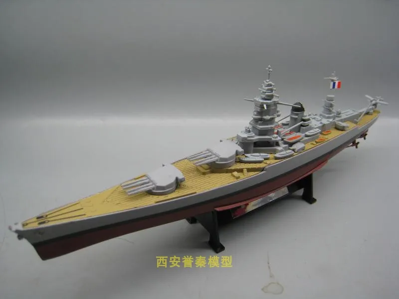 AMER 1/1000 масштаб военная модель игрушек Dunkerque 1939 линкор литой металл корабля