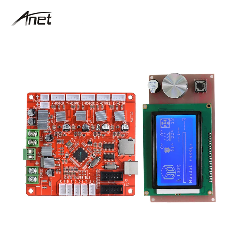 Материнская плата Anet материнская 12864 ЖК дисплей умный экран модуль управления ler
