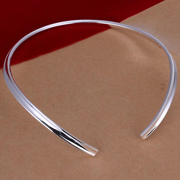 

Necklace 925 Silver Fashion Jewelry Necklace 925 Silver Necklace Collars Jewelry Wholesale Free Shipping mmnv LN109